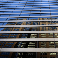 Denver office spaces on 18th Street, Dec. 6, 2023, in downtown. (Hugh Carey, The Colorado Sun)